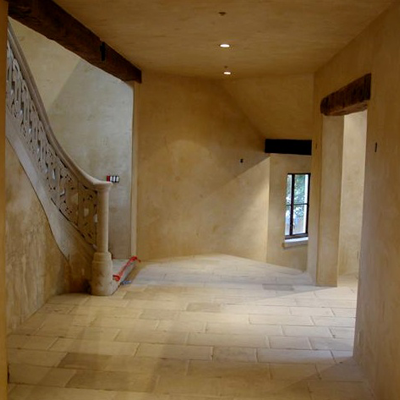 Medium and fine grain Limestone Flooring
